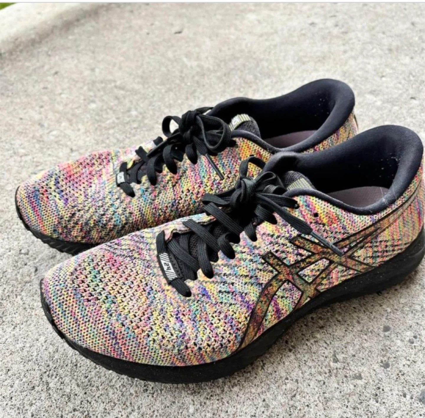 ASICS Knit Rainbow Running Shoes