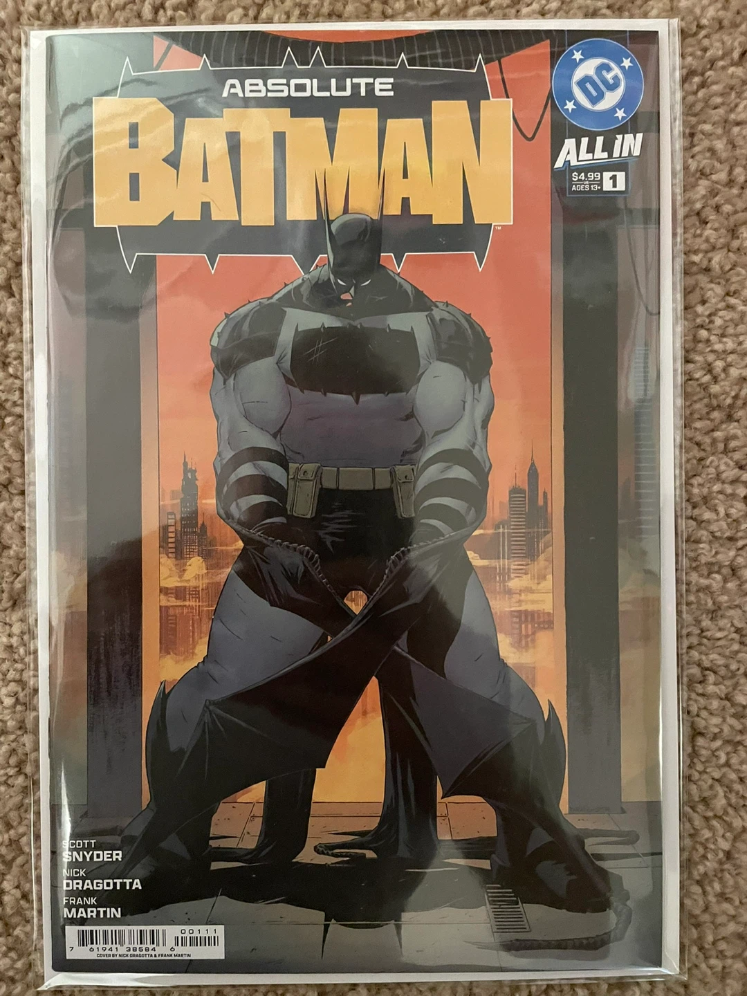 Absolute Batman 1 first print cover A