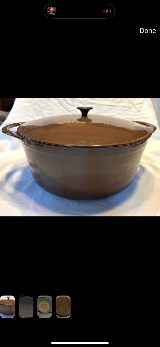 Le Creuset Cousances Dutch Oven.  2 sizes