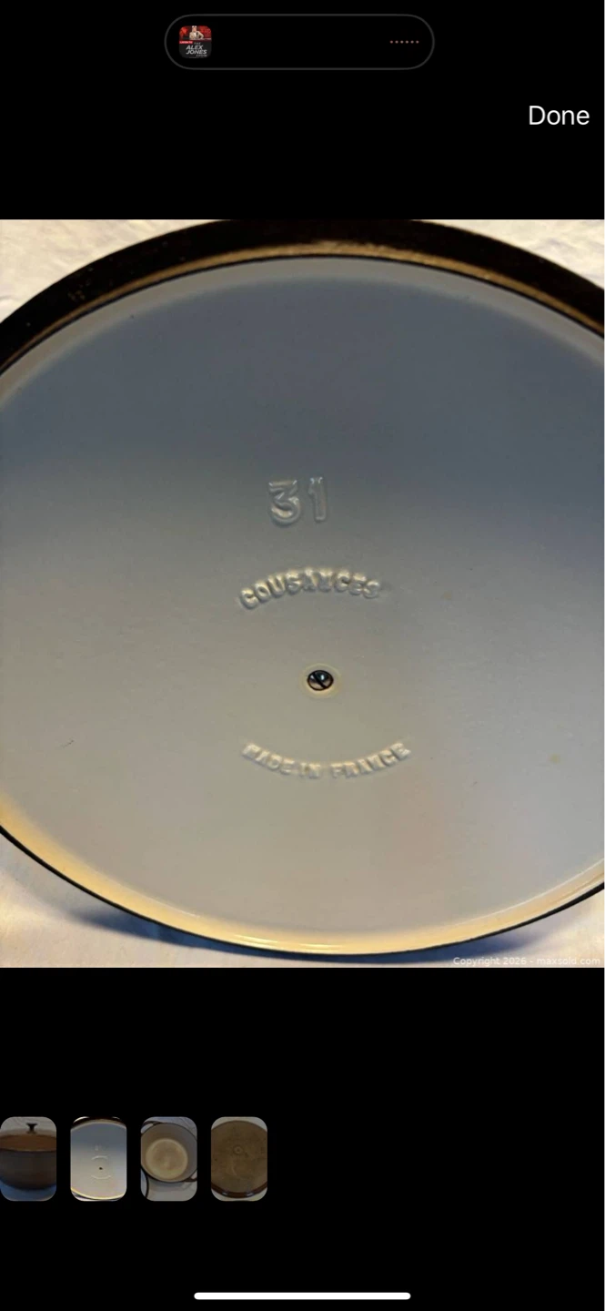 Le Creuset Cousances Dutch Oven.  2 sizes - photo 3