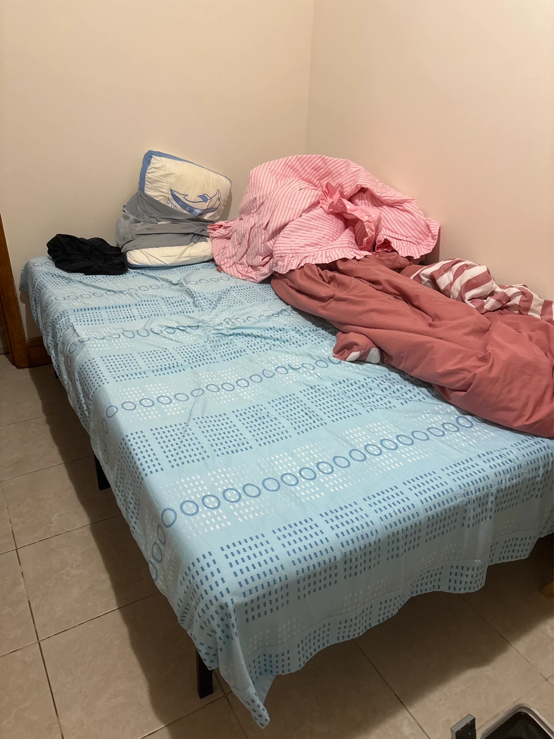 Full Size Bed Frame with Mattress