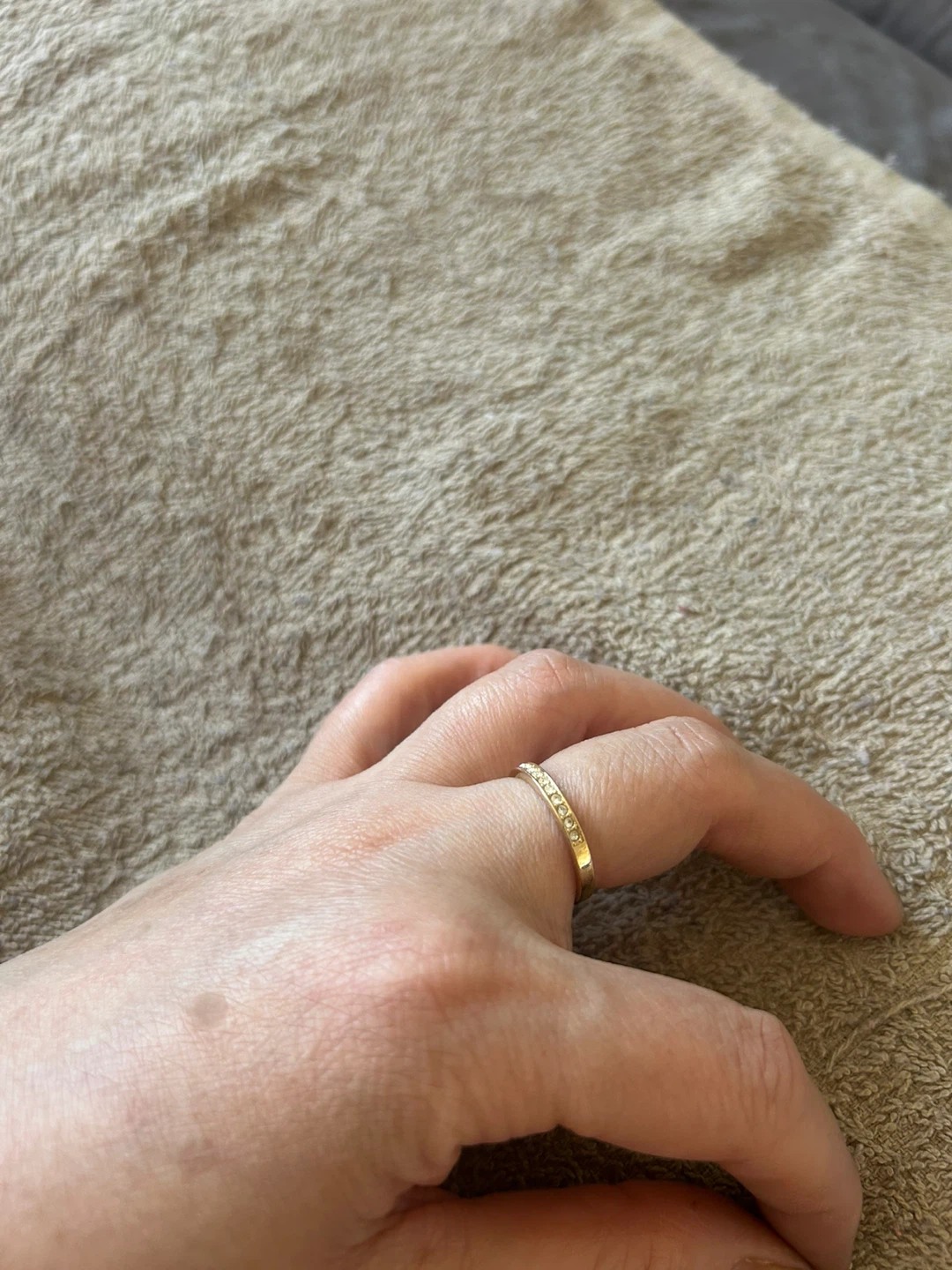 14k Gold-plated Swarovski ring w/ swarovski crystals - photo 2