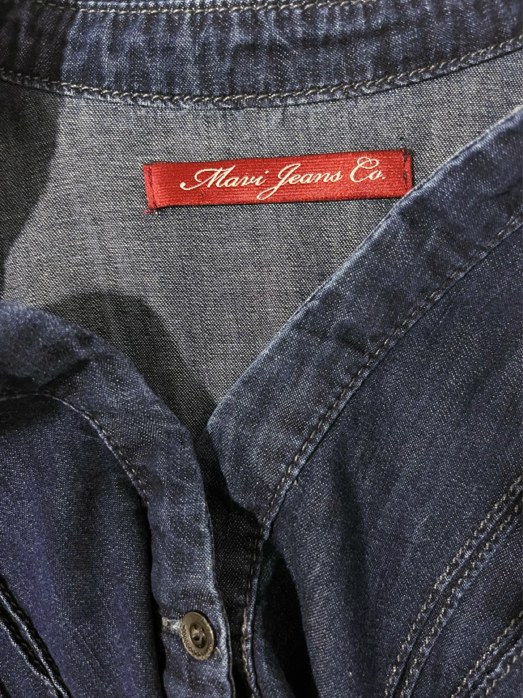 Mavi Jeans Co. Denim Dress with Belt- Size S - photo 5