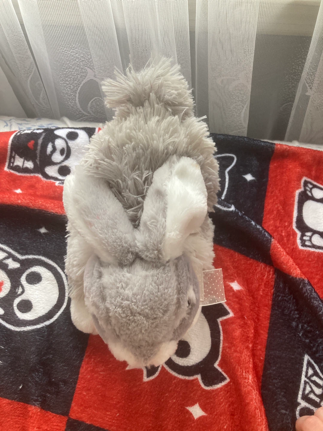 Gray Bunny Plush Toy