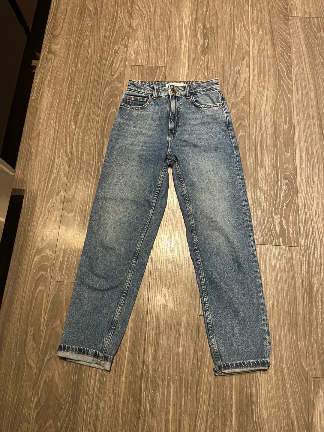 Zara Women's Blue Denim Jeans Size 2