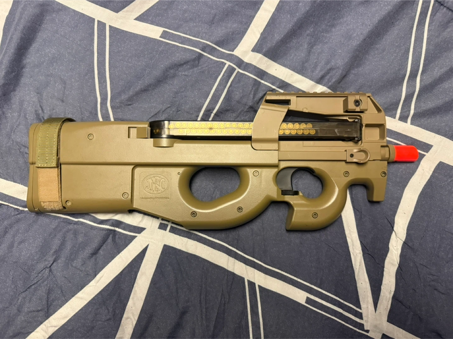 FN Herstal P90 Airsoft AEG Gun - Tan - photo 2