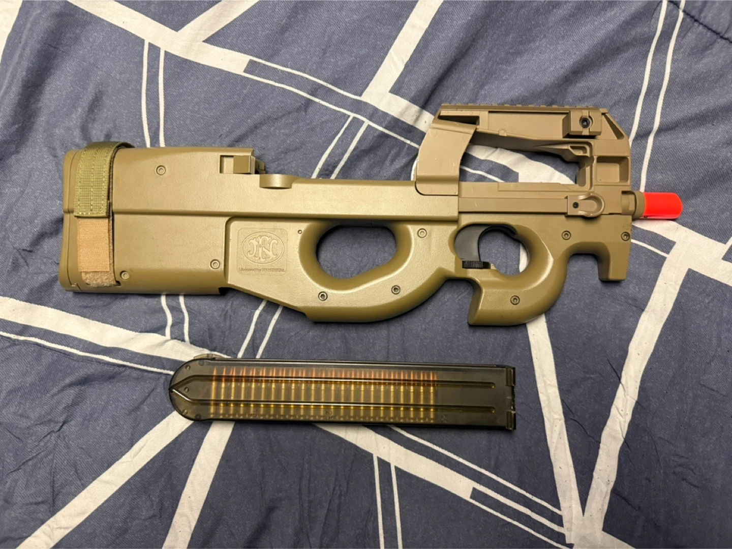 FN Herstal P90 Airsoft AEG Gun - Tan - photo 3