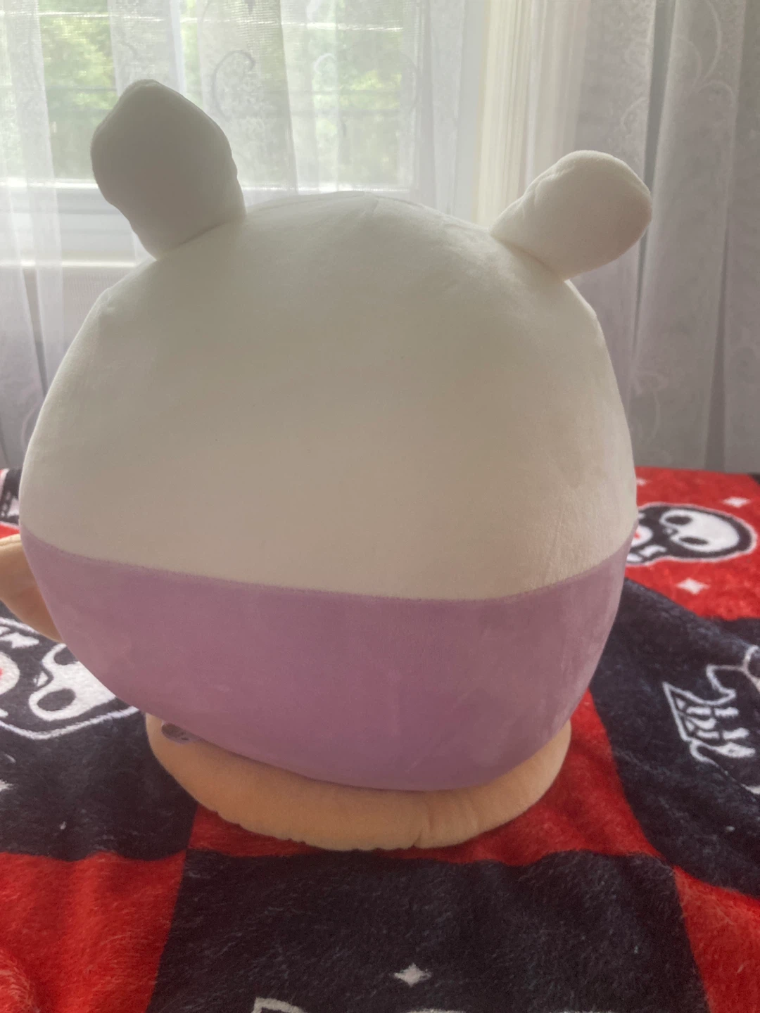 Kawaii White and Purple Plush Toy - photo 2