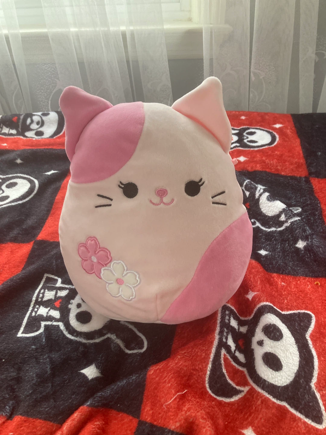 Claire’s Squishmallow Sakura Cat Plush Toy
