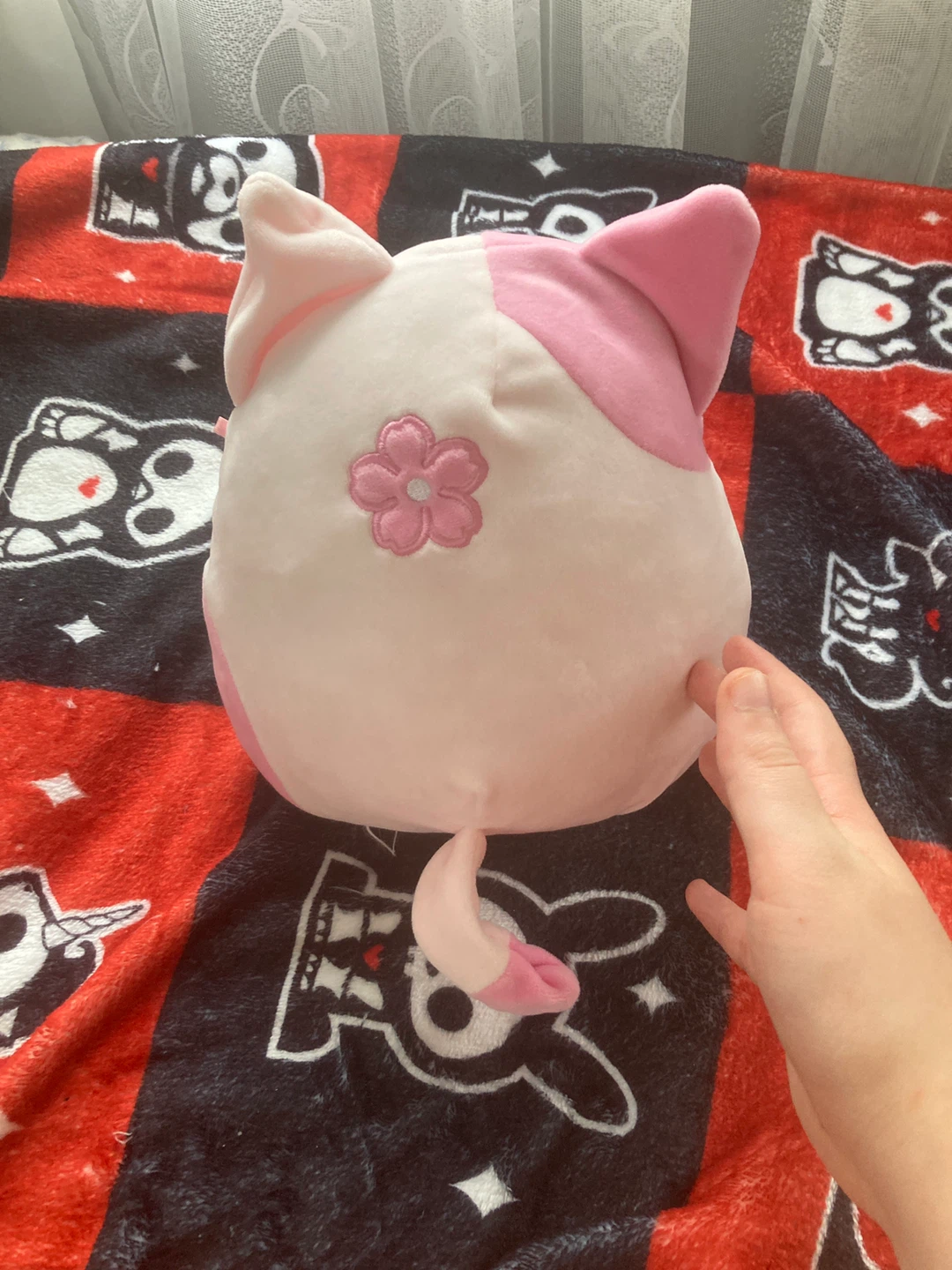 Claire’s Squishmallow Sakura Cat Plush Toy - photo 2