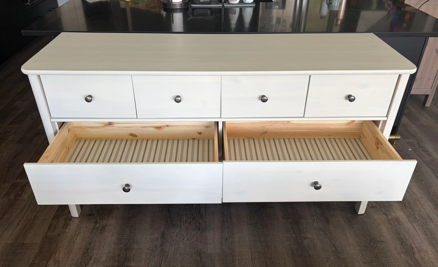 IKEA STOREMOLLA dresser light grey - photo 3