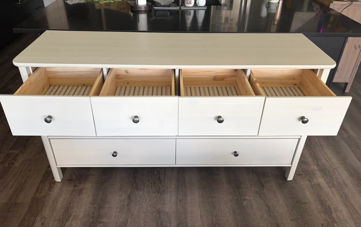 IKEA STOREMOLLA dresser light grey - photo 2