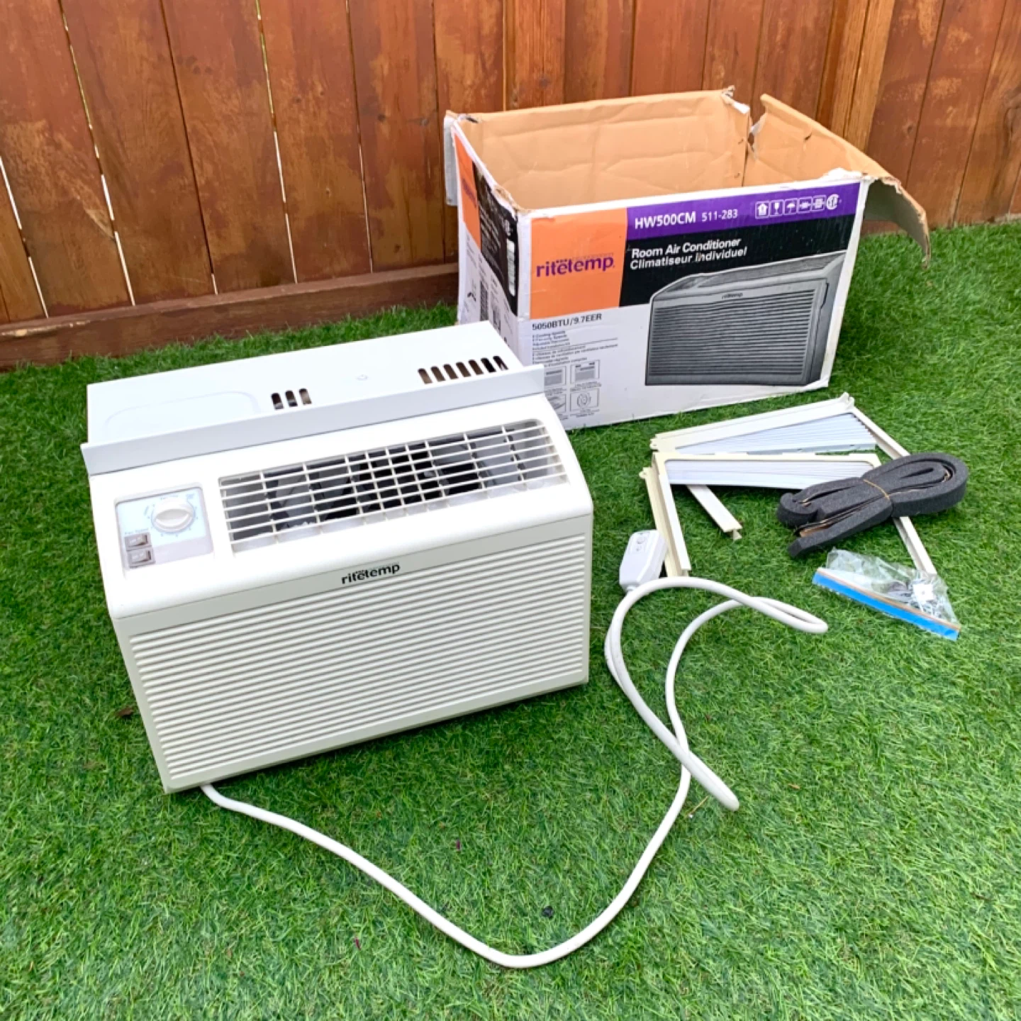 Air Conditioner Window AC Ritemp Room Cooler HW500CM