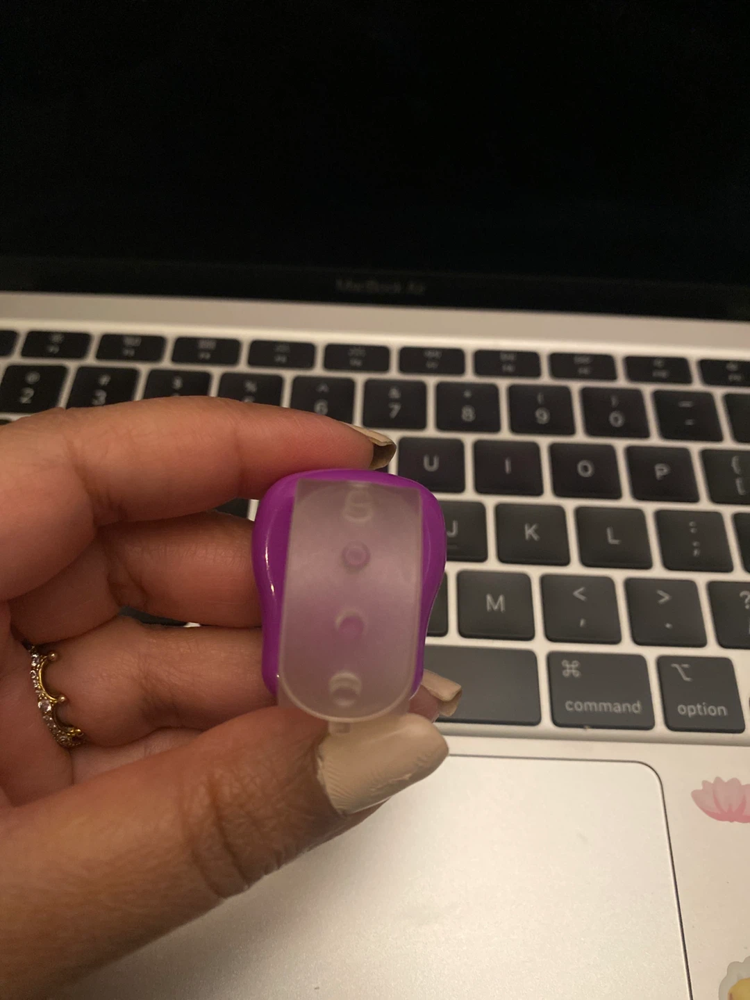 Purple Tally Counter Ring - photo 3