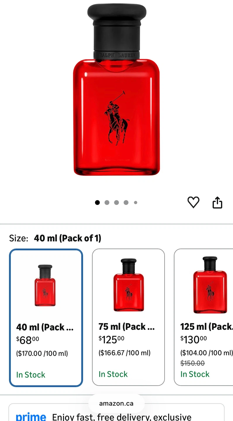 Ralph Lauren Red for Men Eau de Toilette- 40ml - photo 5