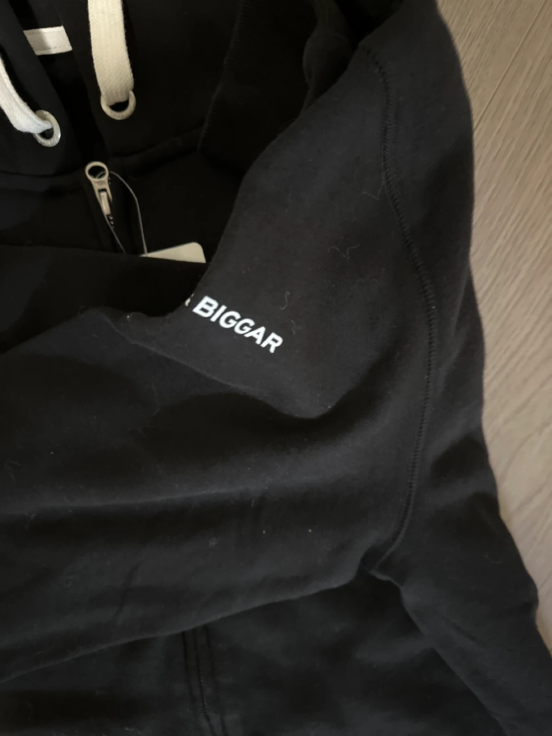 Roots 73 Black Zip-Up Hoodie - Medium - photo 3