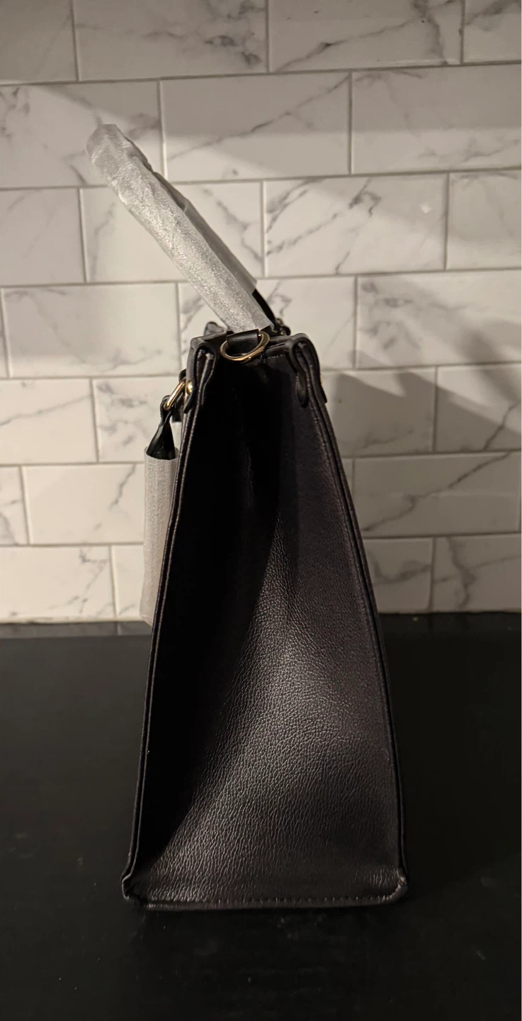 Black Satchel Handbag with H.P. Lovecraft Book Cover Designs - photo 3