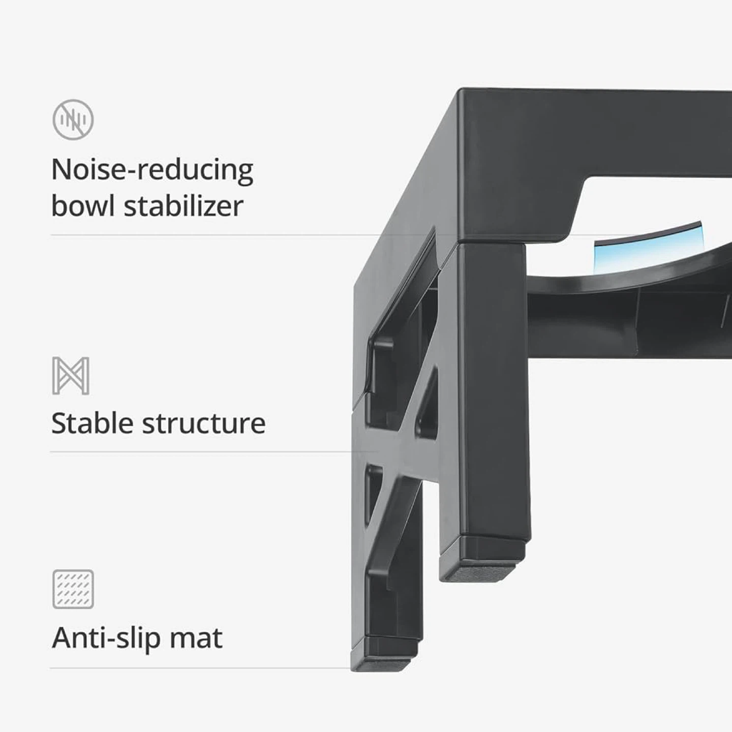 Petace Elevated Dog Bowls - Adjustable Height