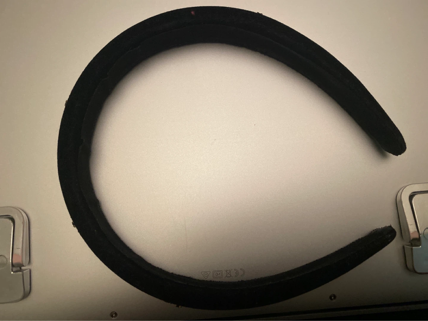 Black Velvet Headband with Bee Embellishments - photo 2