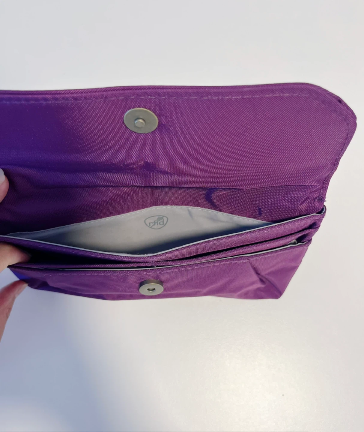 New Purple RFID Wallet Wristlet - photo 3
