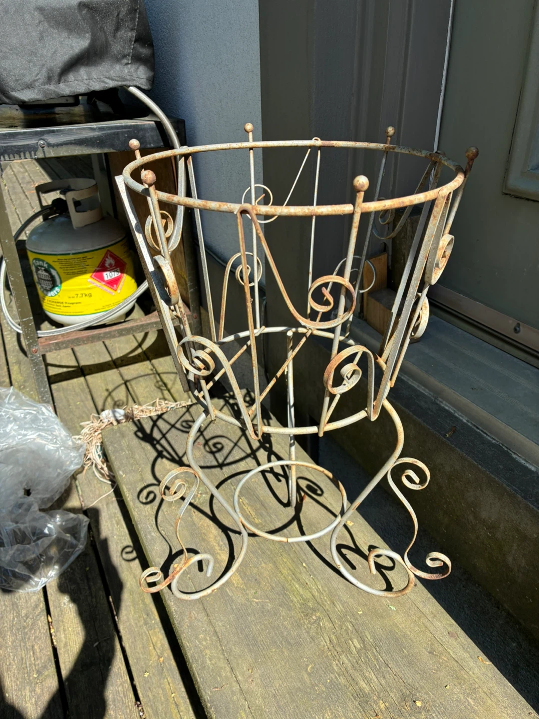 Plant stand Big Sz MCM vintage Hollywood regency style