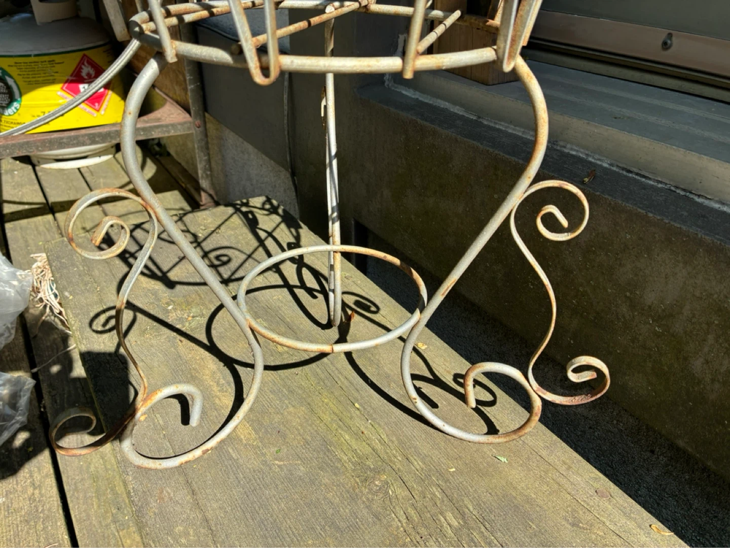 Plant stand Big Sz MCM vintage Hollywood regency style - photo 3