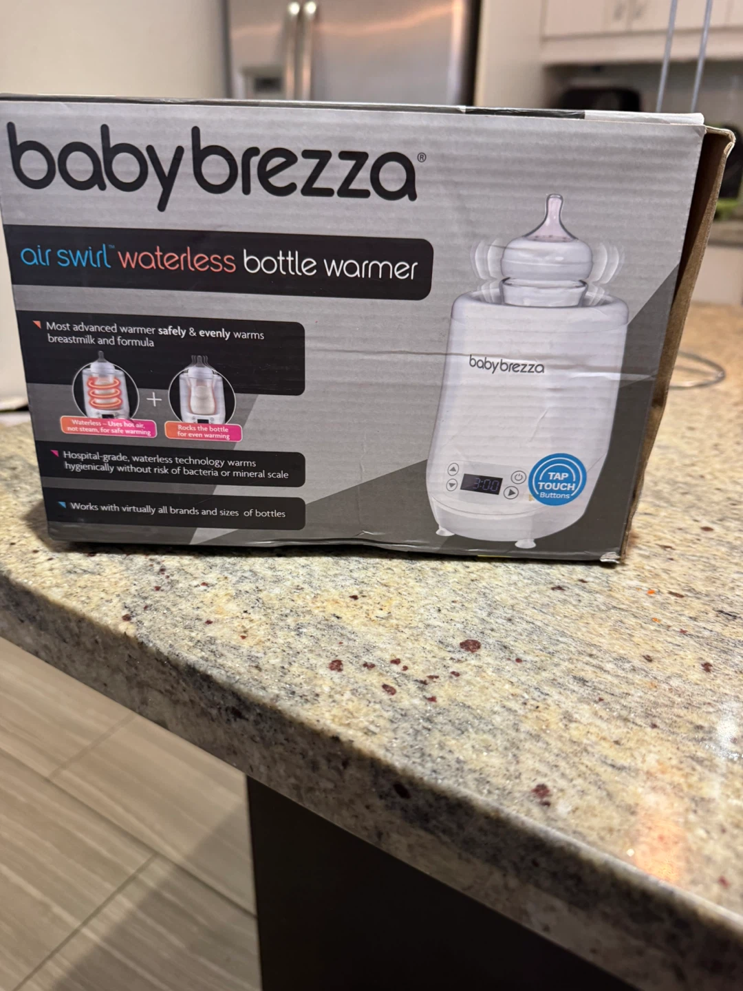 Baby Brezza Air Swirl Waterless Bottle Warmer