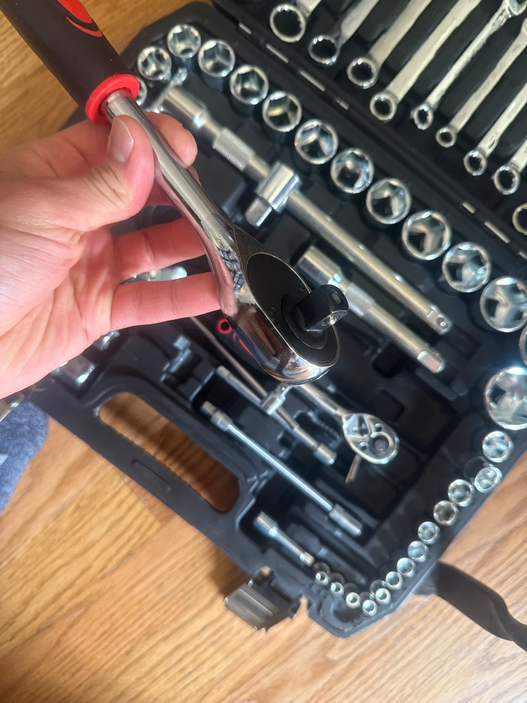 61 Piece Tool Set with Ratchet and Sockets - photo 2