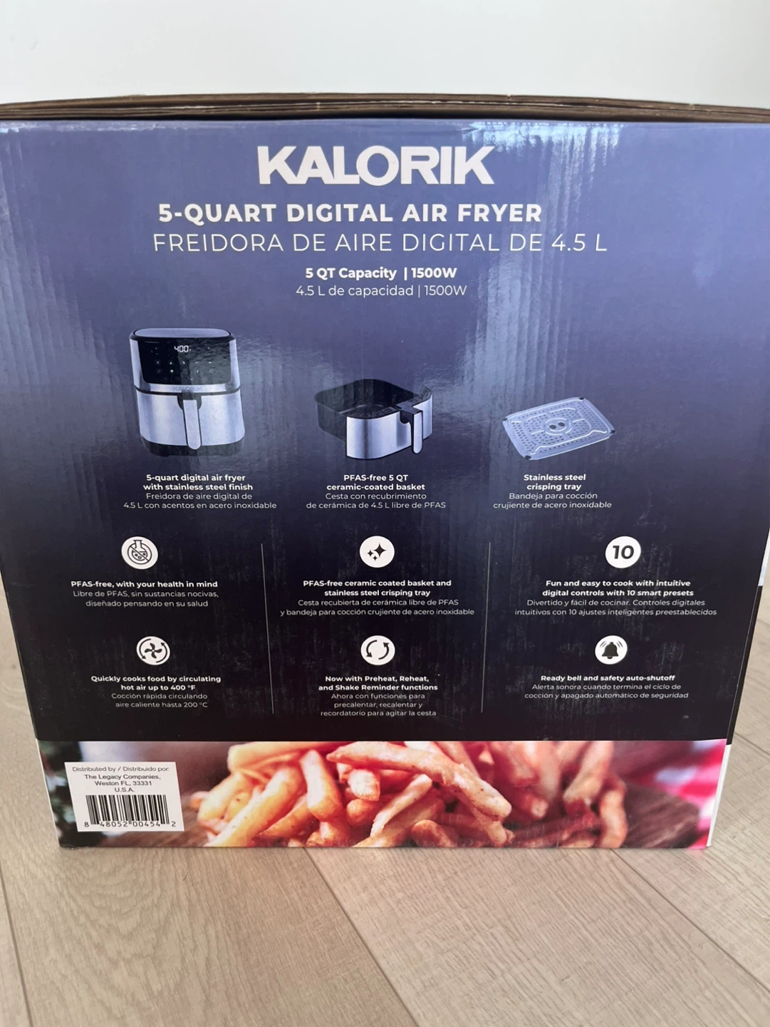 Kalorik 5-Quart Digital Air Fryer - photo 2