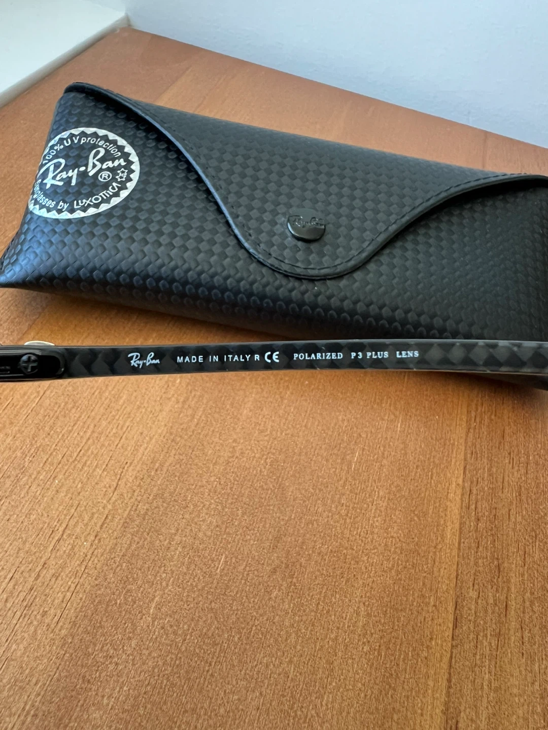 Rare Ray-Ban RB8301 002 59-14 Polarized Sunglasses Carbon Fibre - photo 4