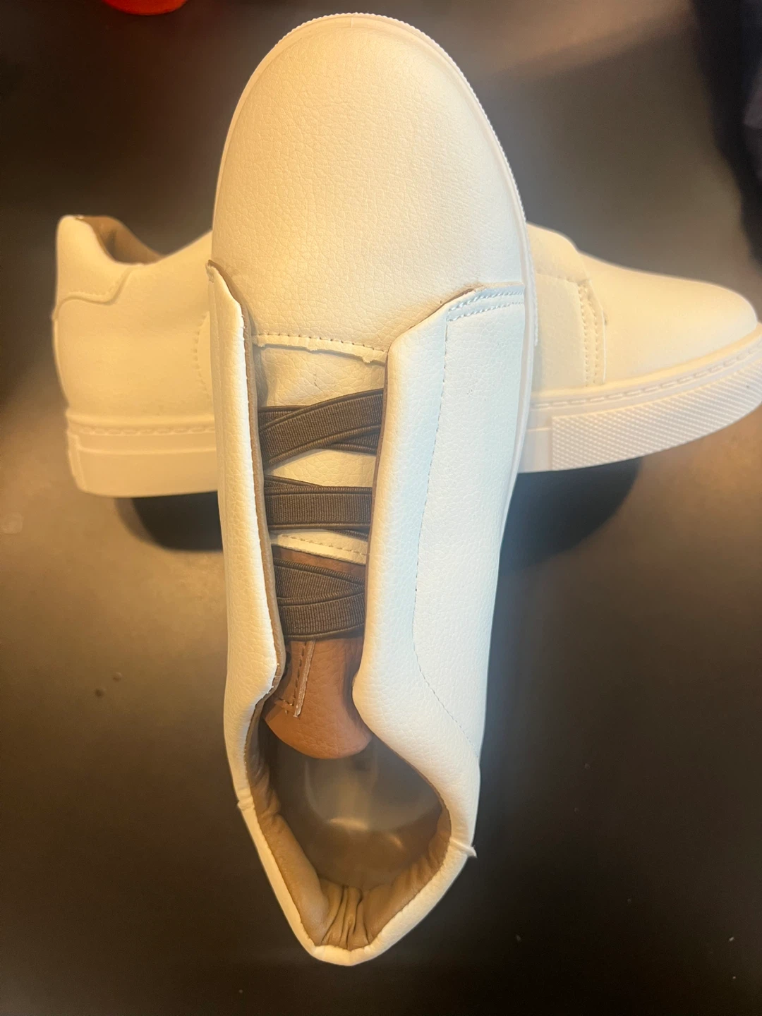 White Slip-On Sneakers - photo 2