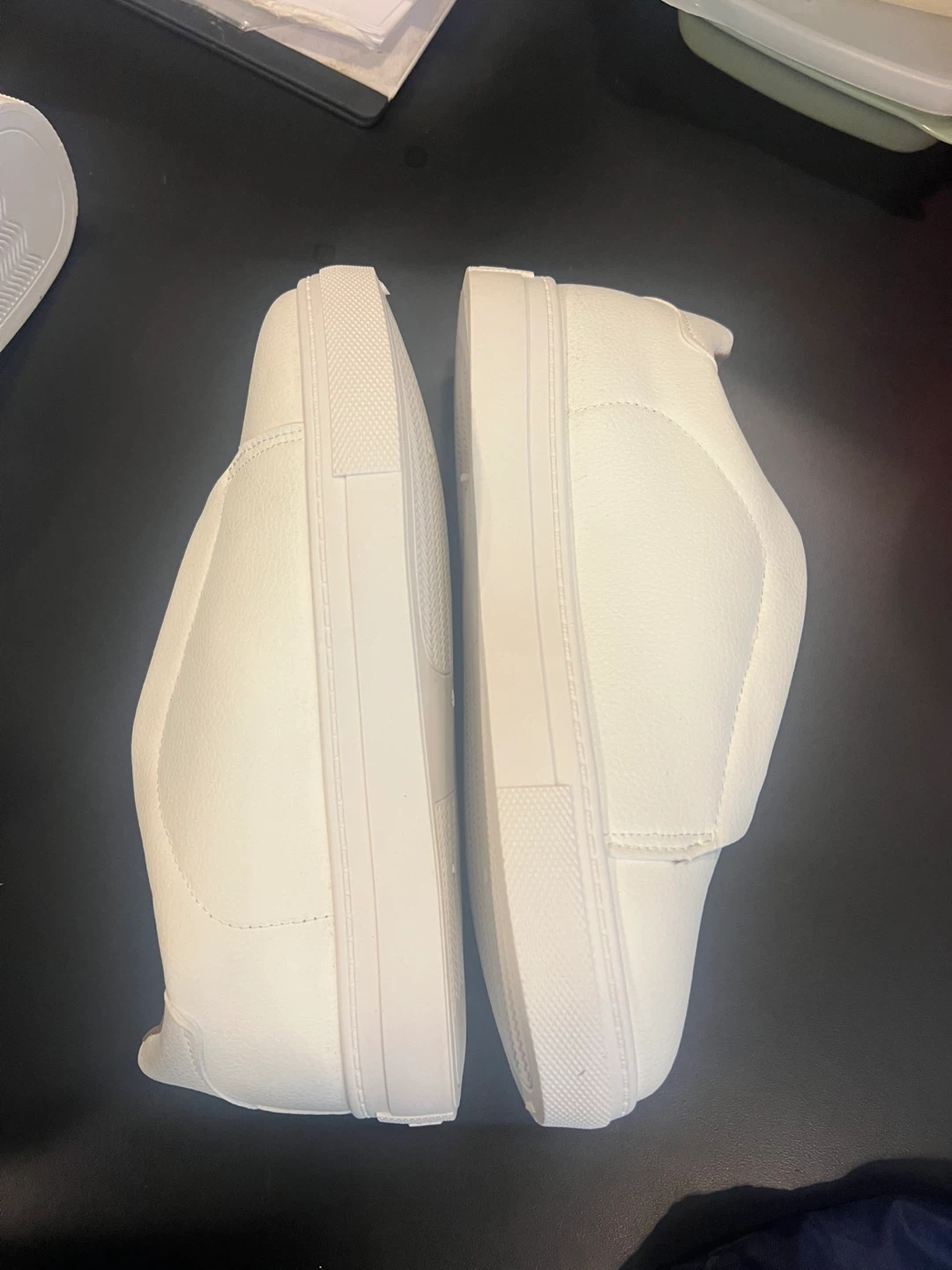 White Slip-On Sneakers - photo 3