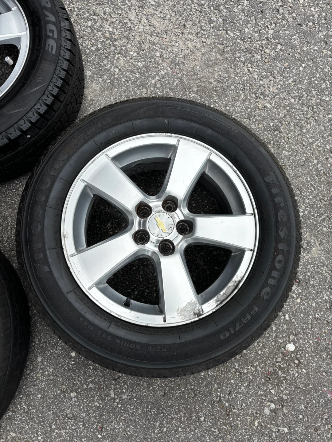 Chevrolet 16” OEM Rims with Tires – Set of 4 - photo 2