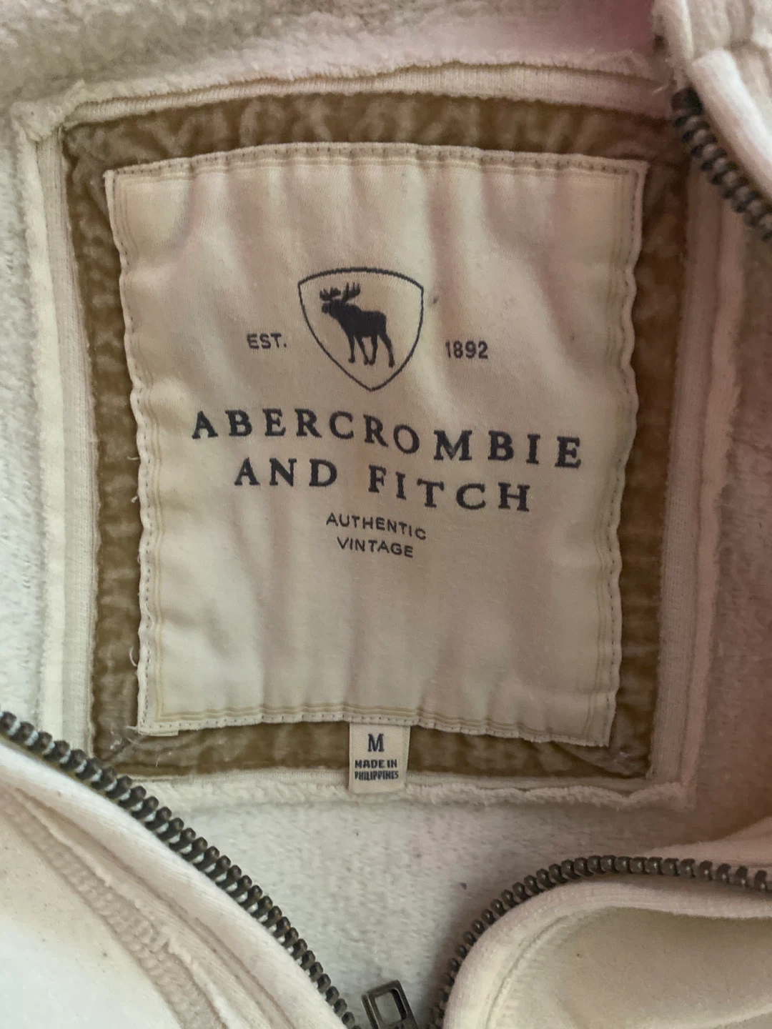 Abercrombie & Fitch Zip-Up Hoodie - Size Medium - photo 2