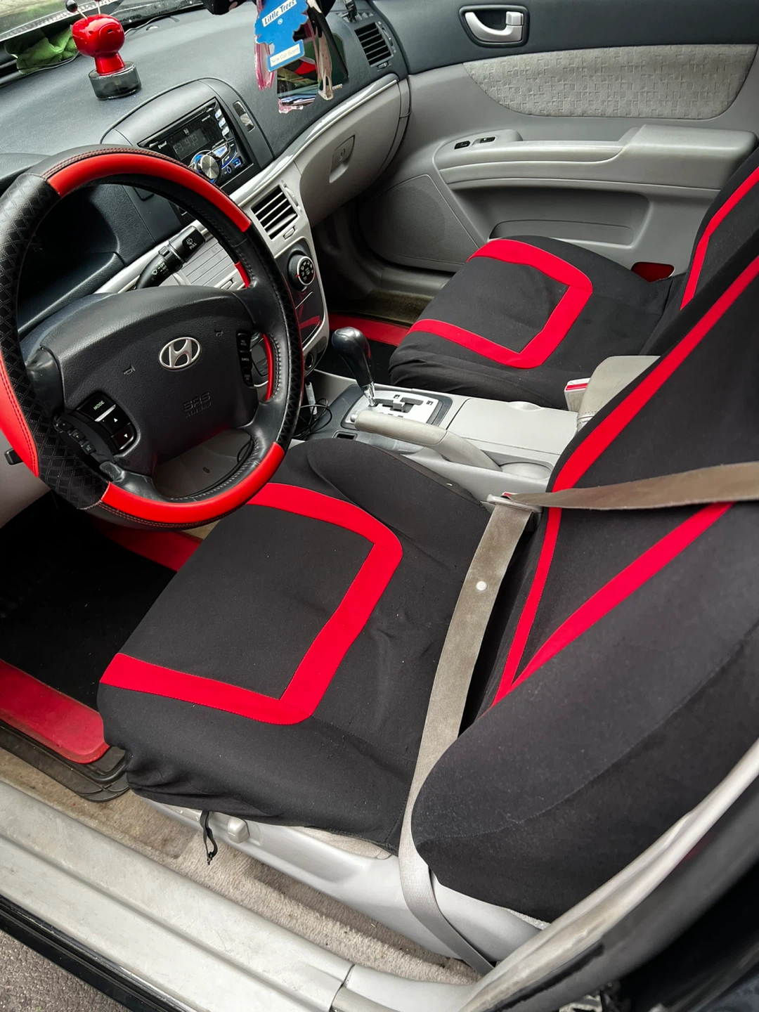 Hyundai Sonata Black Sedan - photo 4