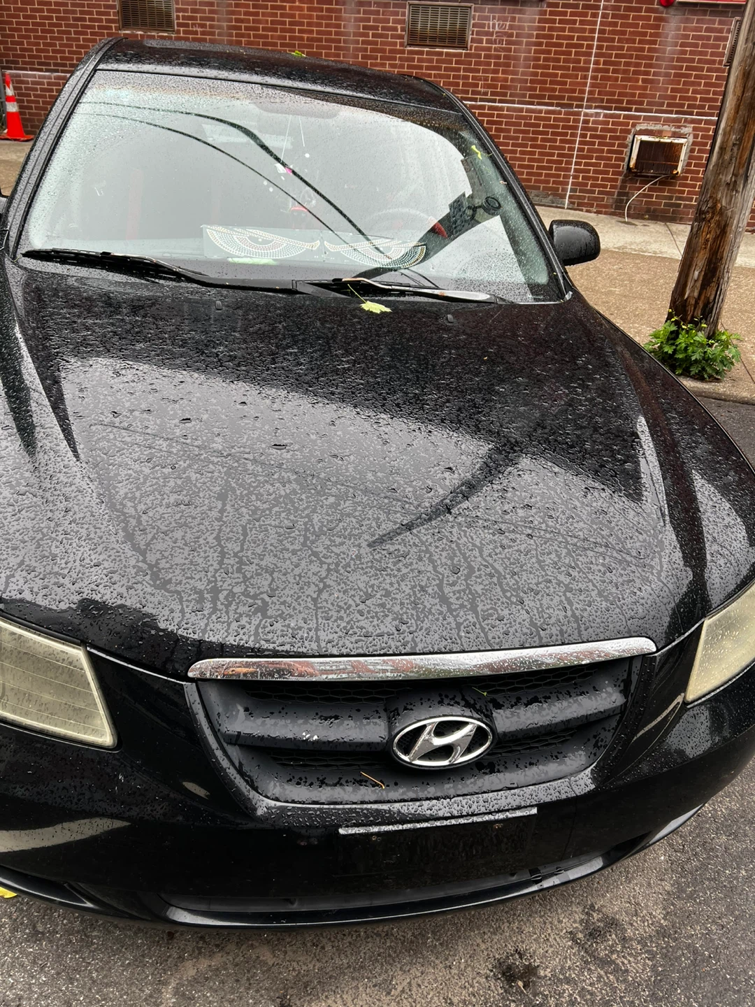 Hyundai Sonata Black Sedan - photo 5