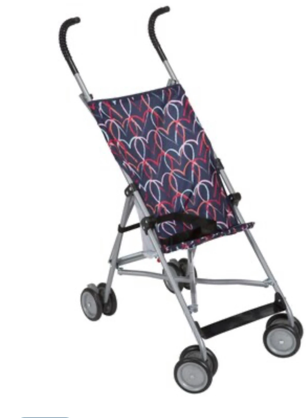 Lightweight Stroller with Heart Pattern