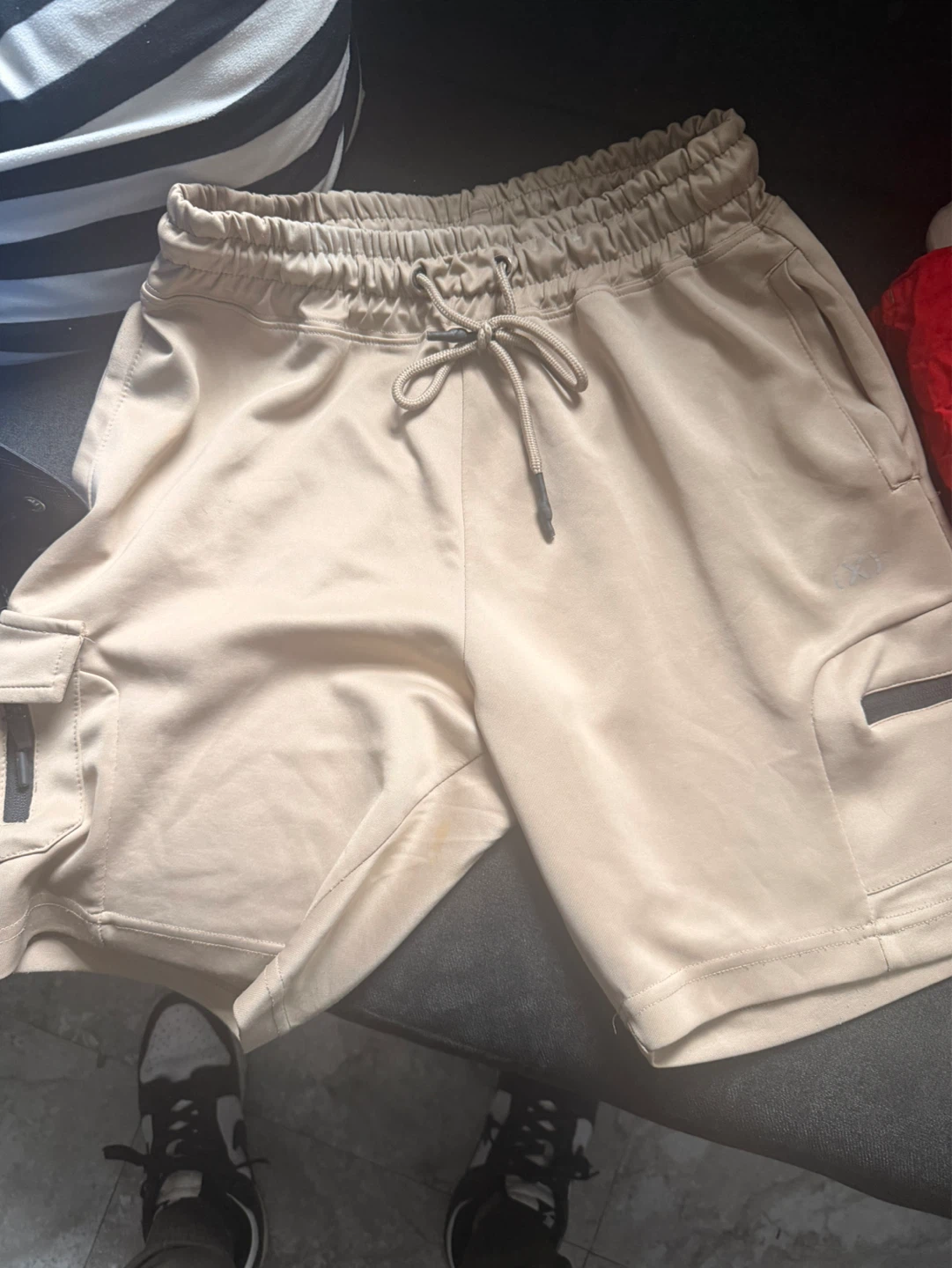 Khaki Cargo Shorts