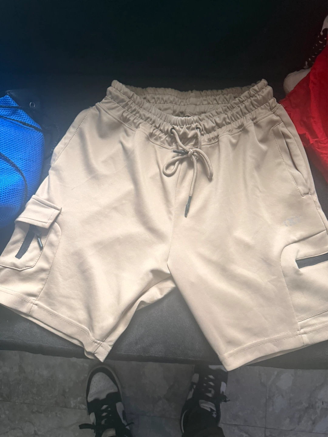 Khaki Cargo Shorts - photo 2