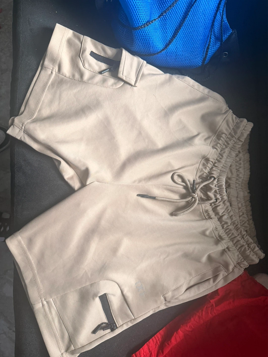 Khaki Cargo Shorts - photo 5