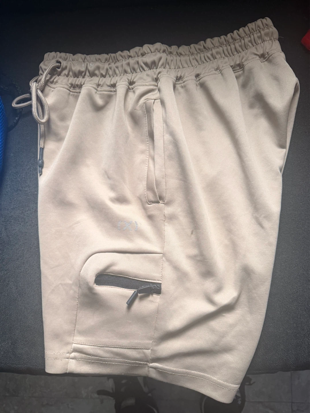 Khaki Cargo Shorts - photo 4