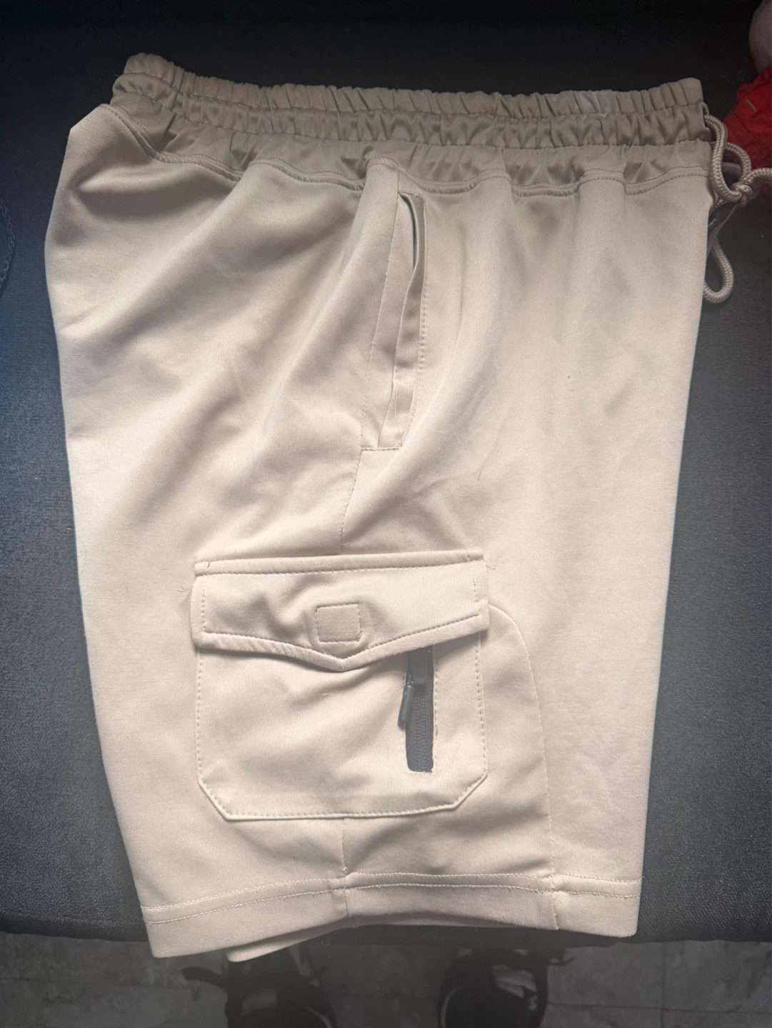 Khaki Cargo Shorts - photo 3
