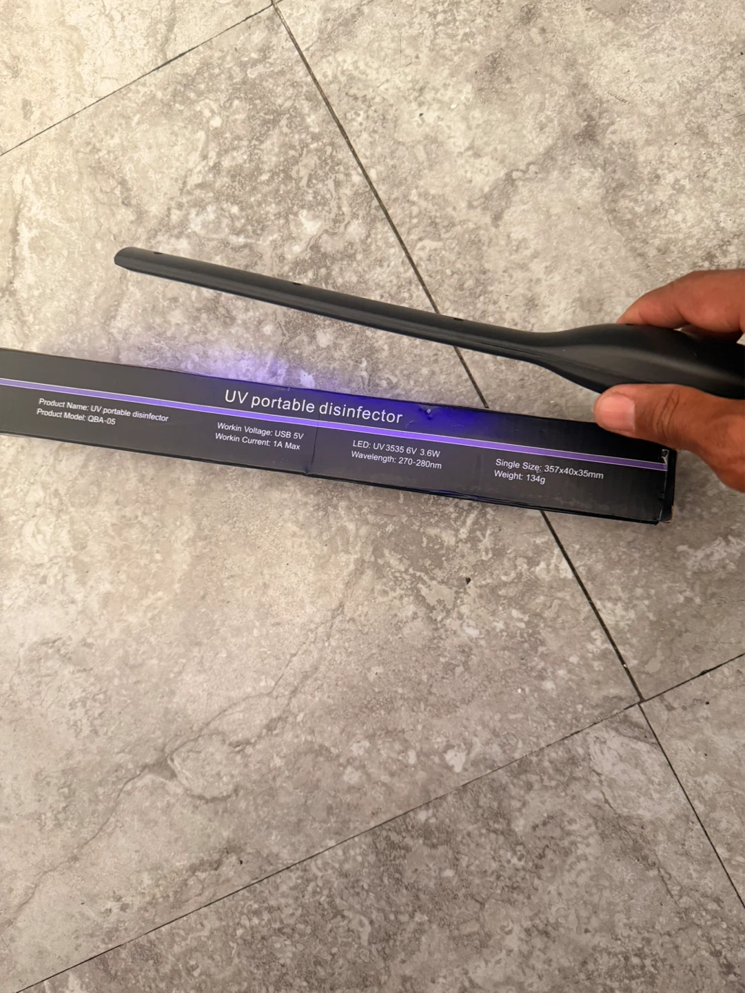 UV Portable Disinfector Wand - QBA-05 - photo 2