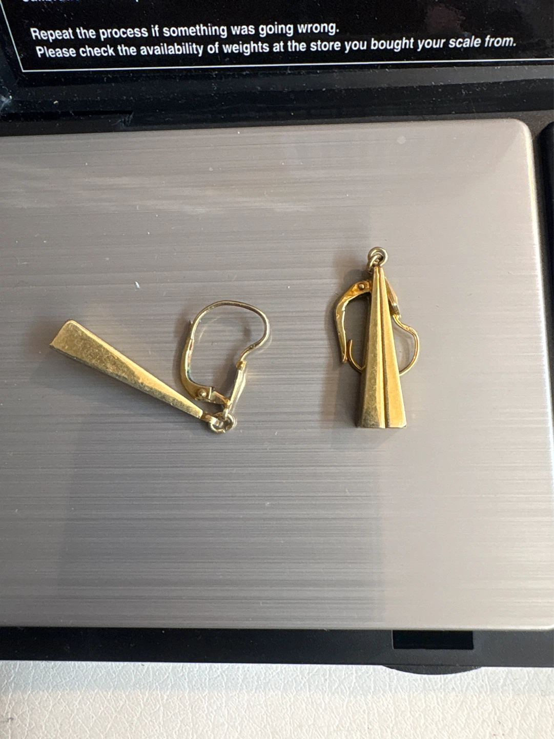 14k gold  Leverback Earrings - photo 2