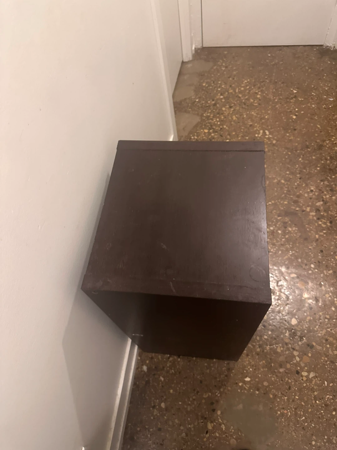 Dark Brown Cube Shelf - photo 3