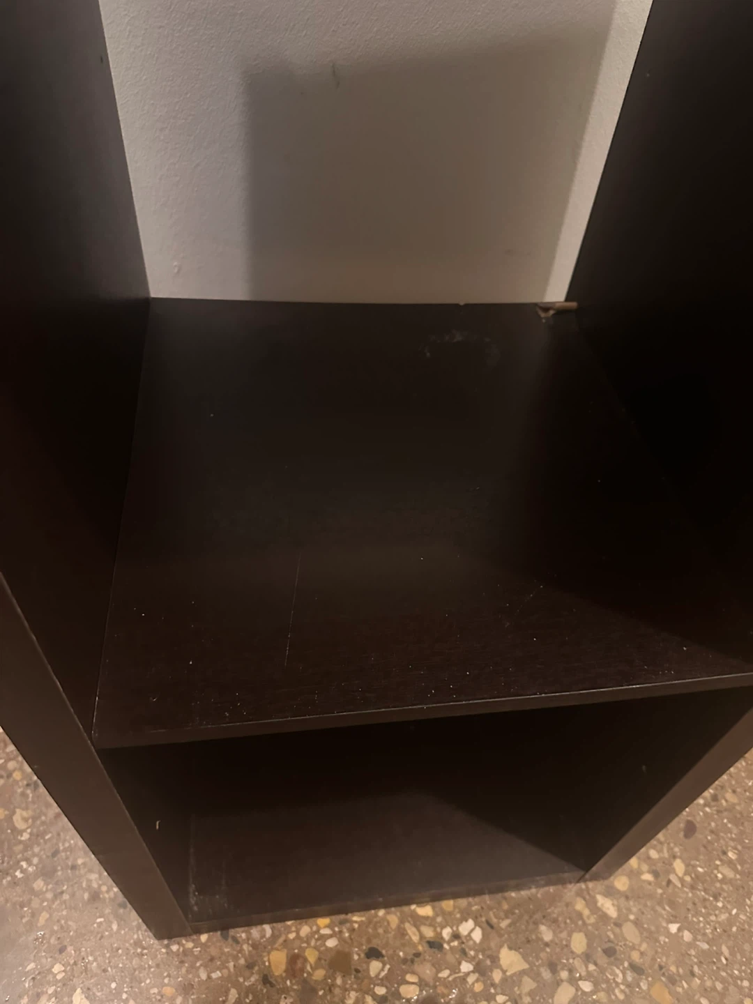 Dark Brown Cube Shelf - photo 2