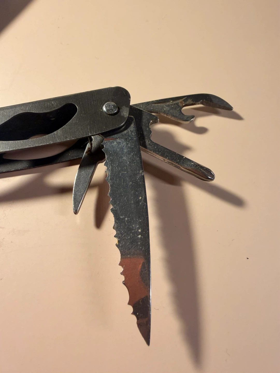 Multi-tool with Pliers, Knife, and File - photo 5