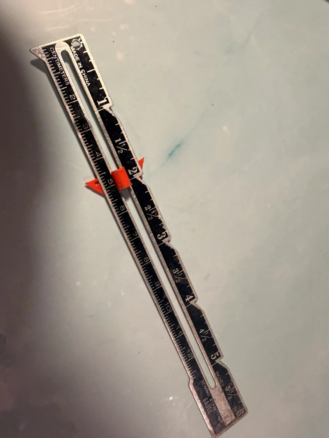 Adjustable Hem Gauge Ruler - photo 3