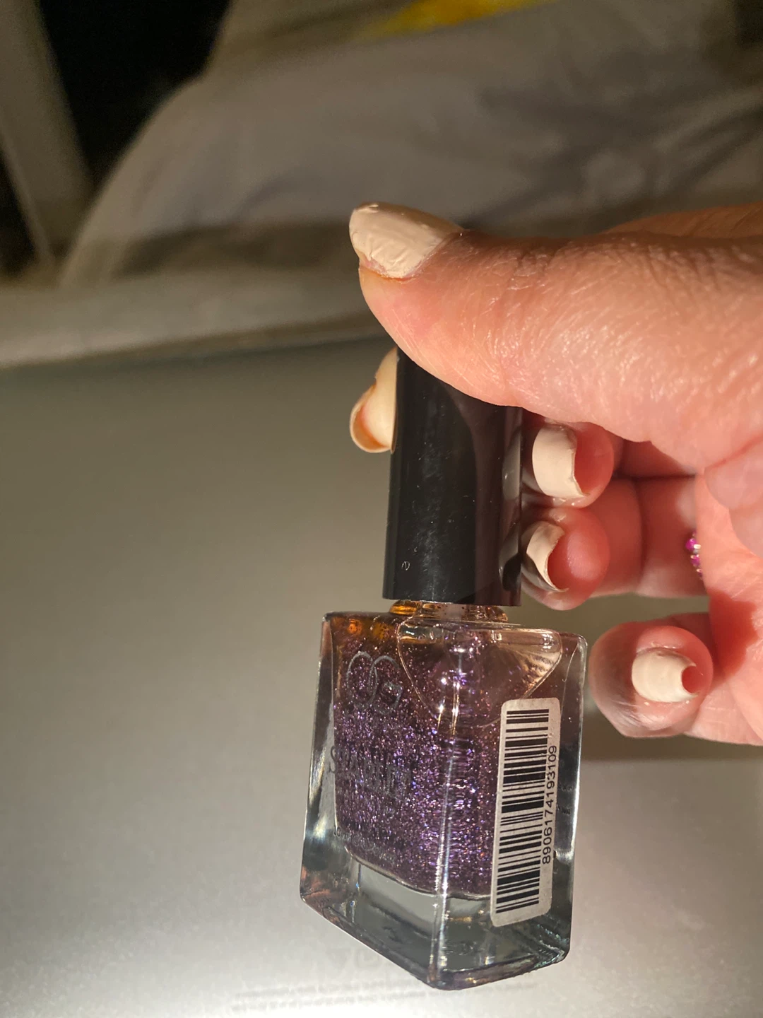 OG Beauty Nail Polish - Purple Glitter - photo 3