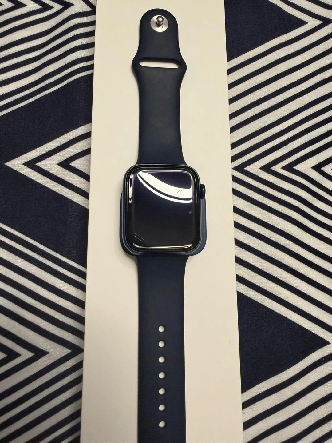 Apple Watch Series 6 44mm Blue Sport Band GPS